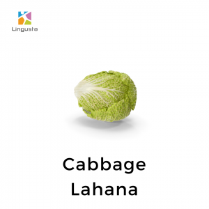 ingilizce lahana cabbage