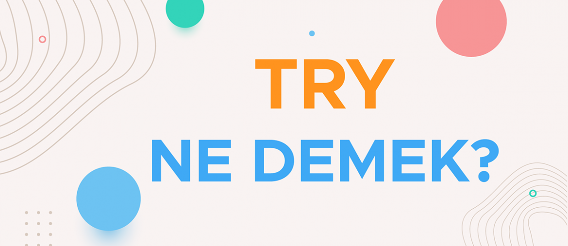 try ne demek
