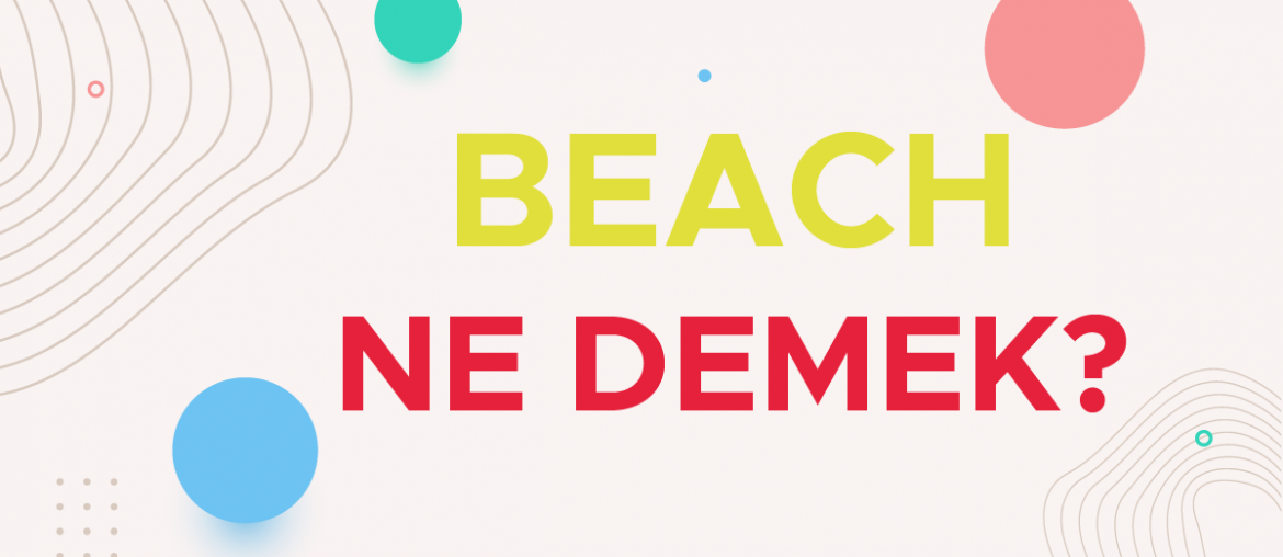 beach ne demek