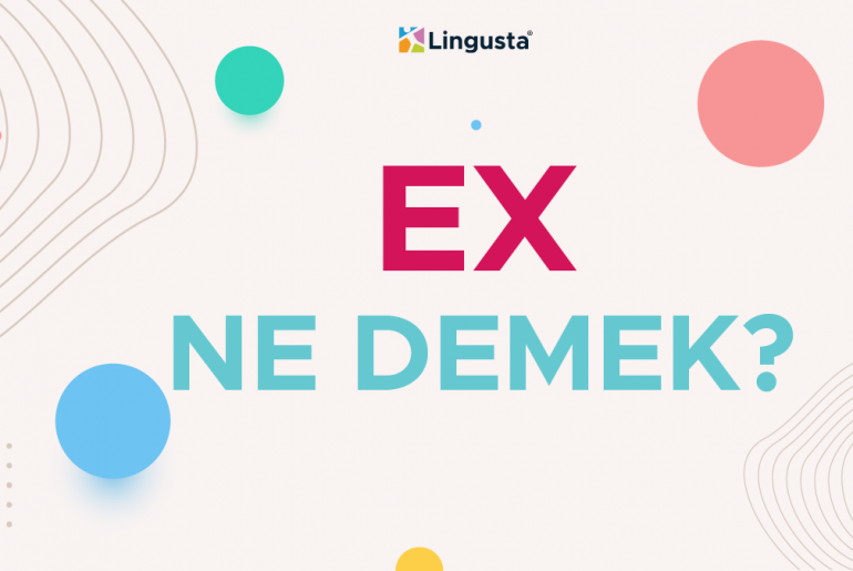 Ex Ne Demek? Ex Kelimesi Türkçe Anlamları ve Örnek Kullanımları