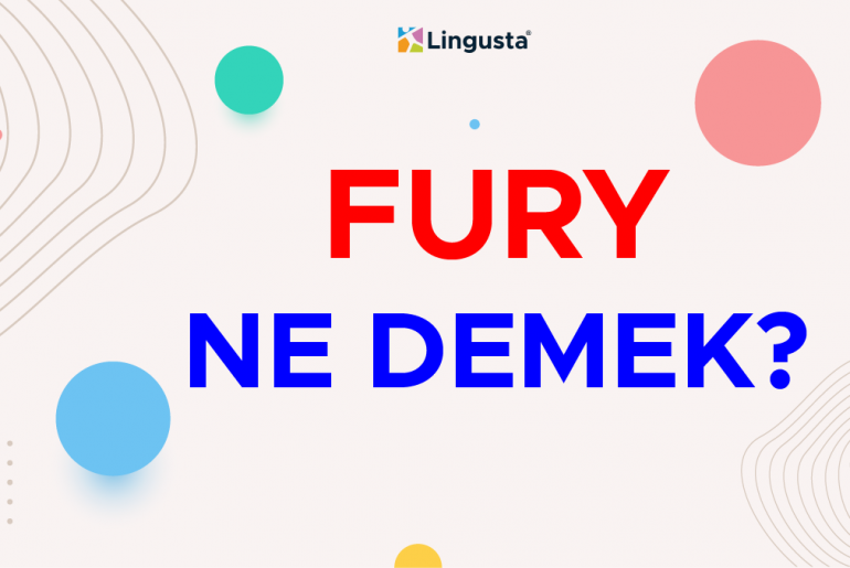 Fury Ne Demek? Fury Kelimesi Türkçe Anlamları ve Örnek Kullanımları fury ne demek
