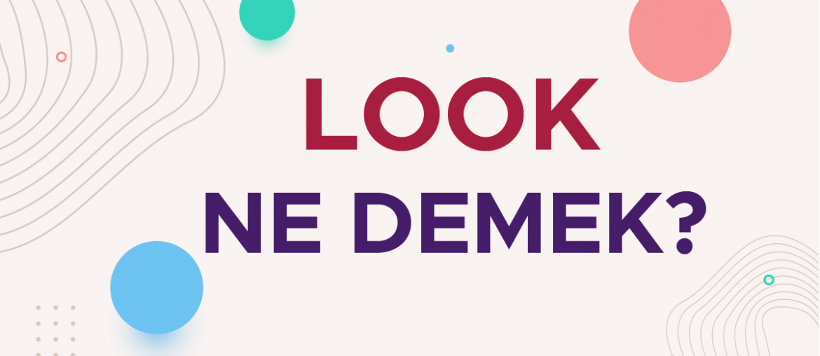 look ne demek