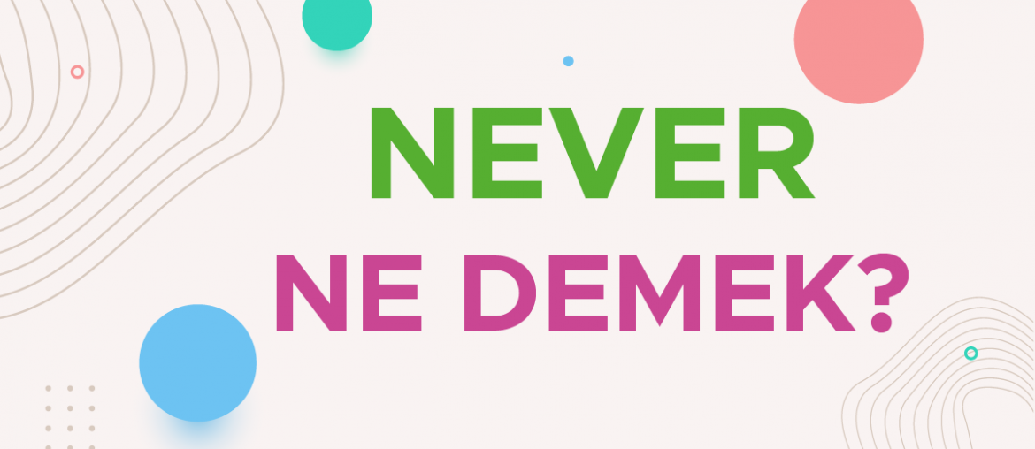 never ne demek