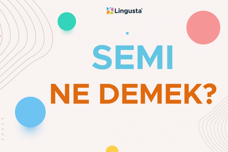 Semi Ne Demek? Semi Kelimesi Türkçe Anlamları ve Örnek Kullanımları semi ne demek
