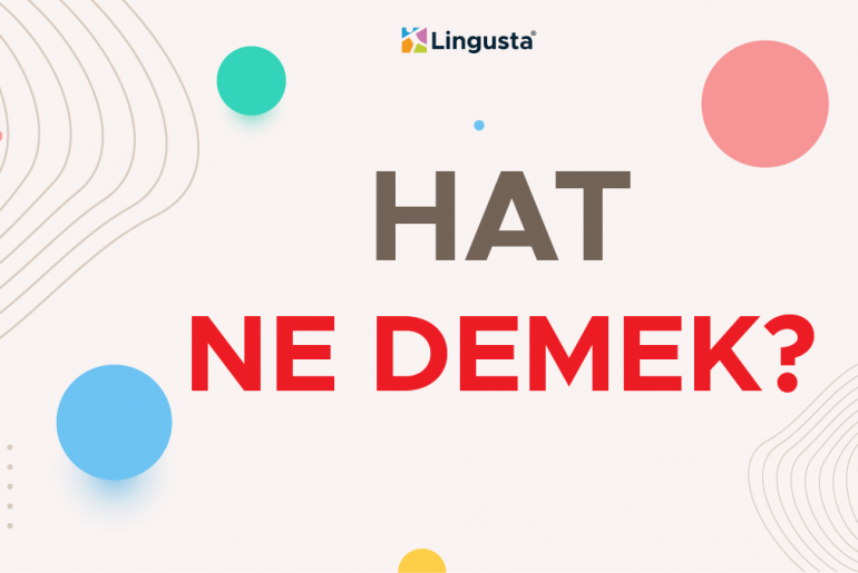 Hat ne demek? İngilizce Hat Kelimesi Türkçe Anlamları
