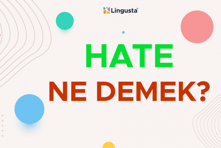 Hate Ne Demek? Hate Kelimesi Türkçe Anlamları ve Örnek Kullanımları hate ne demek
