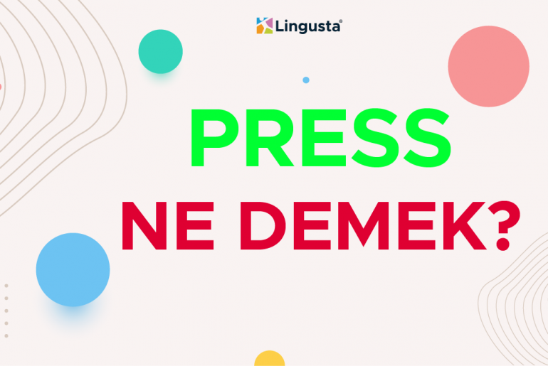 Press Ne Demek? Press Kelimesi Türkçe Anlamları ve Örnek Kullanımları press ne demek